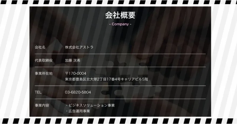 株式会社アストラの特商法
